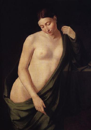  Nude study of a woman.